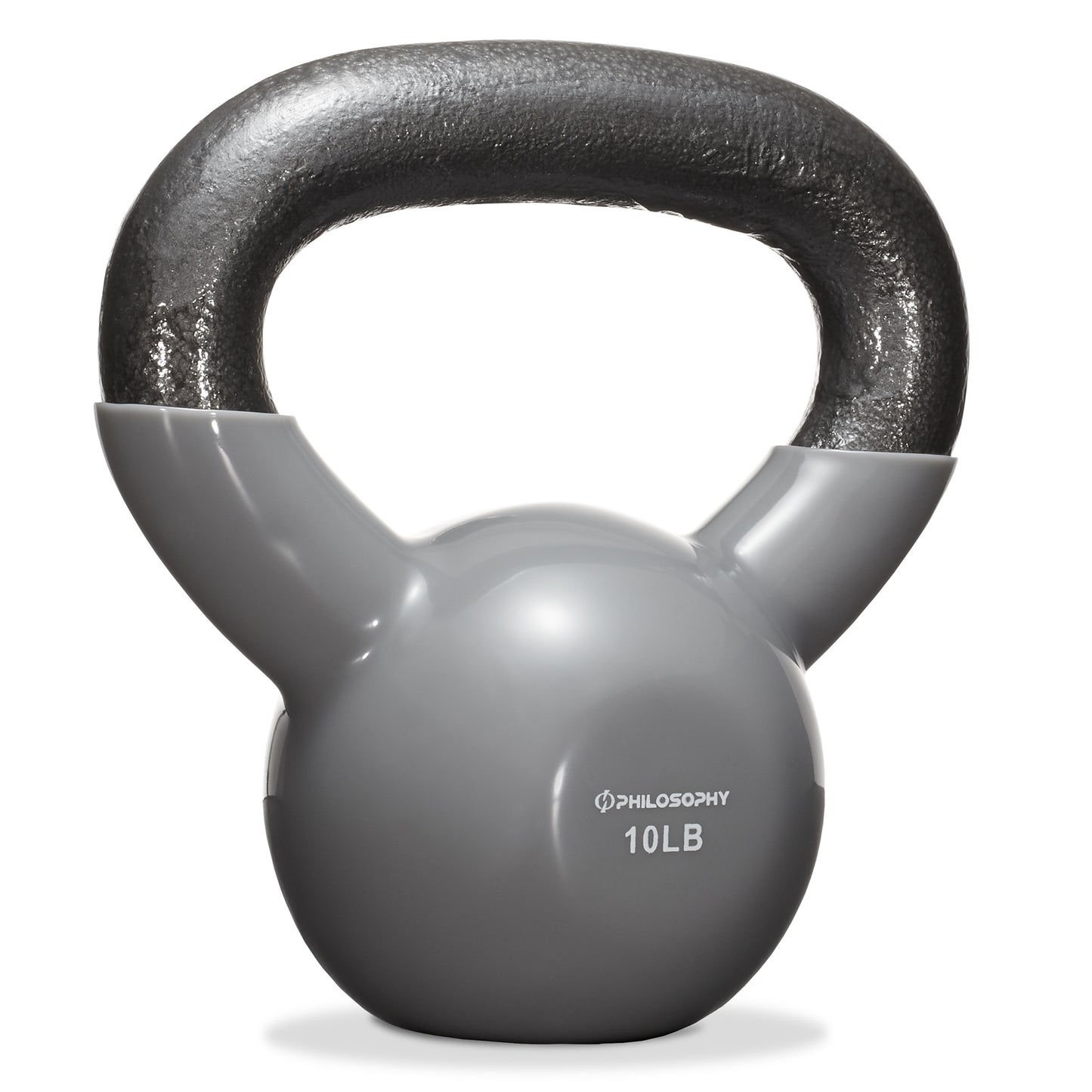 Vinyl Coated Cast Iron Kettlebell, 5 Lbs to 50 Pound Weights