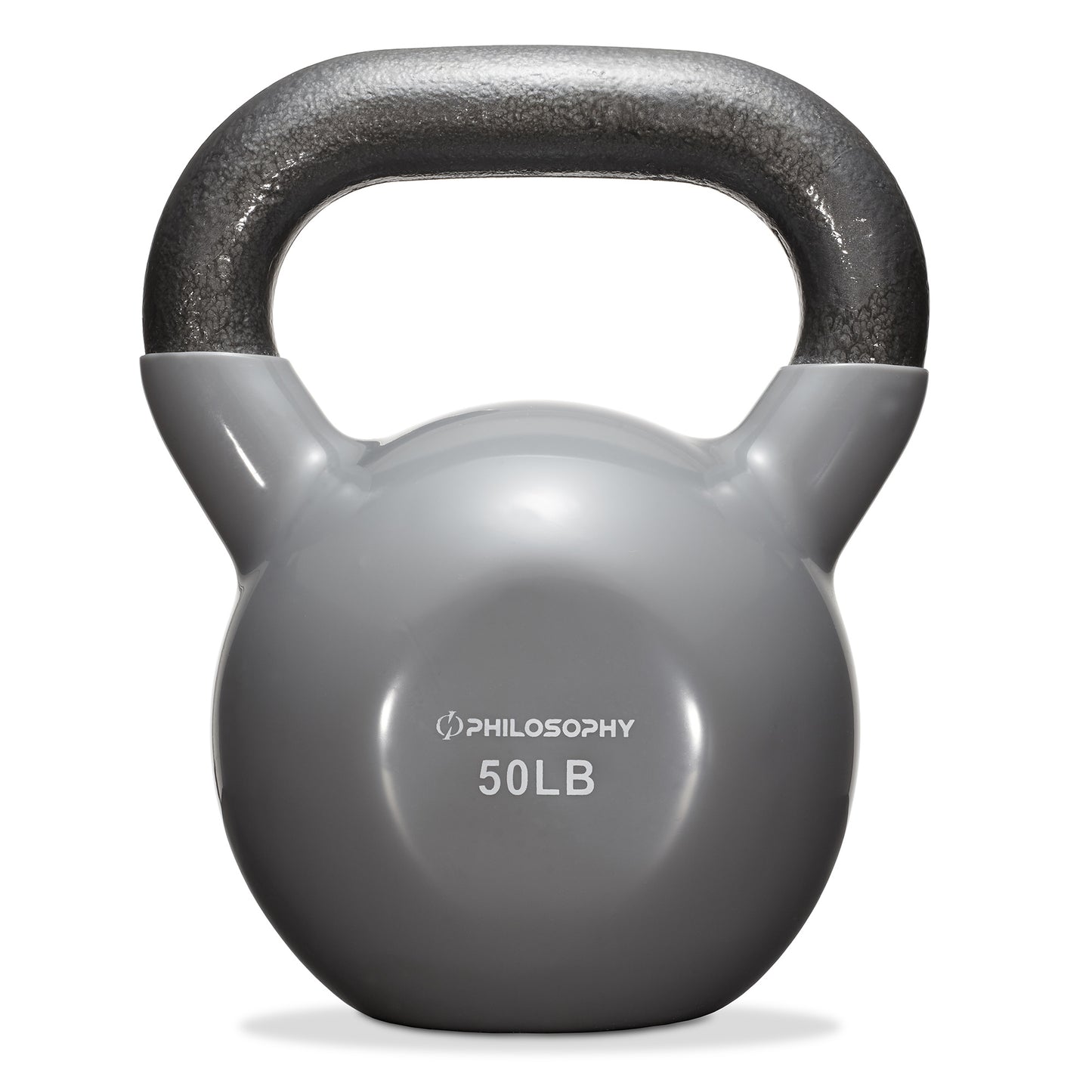 Vinyl Coated Cast Iron Kettlebell, 5 Lbs to 50 Pound Weights