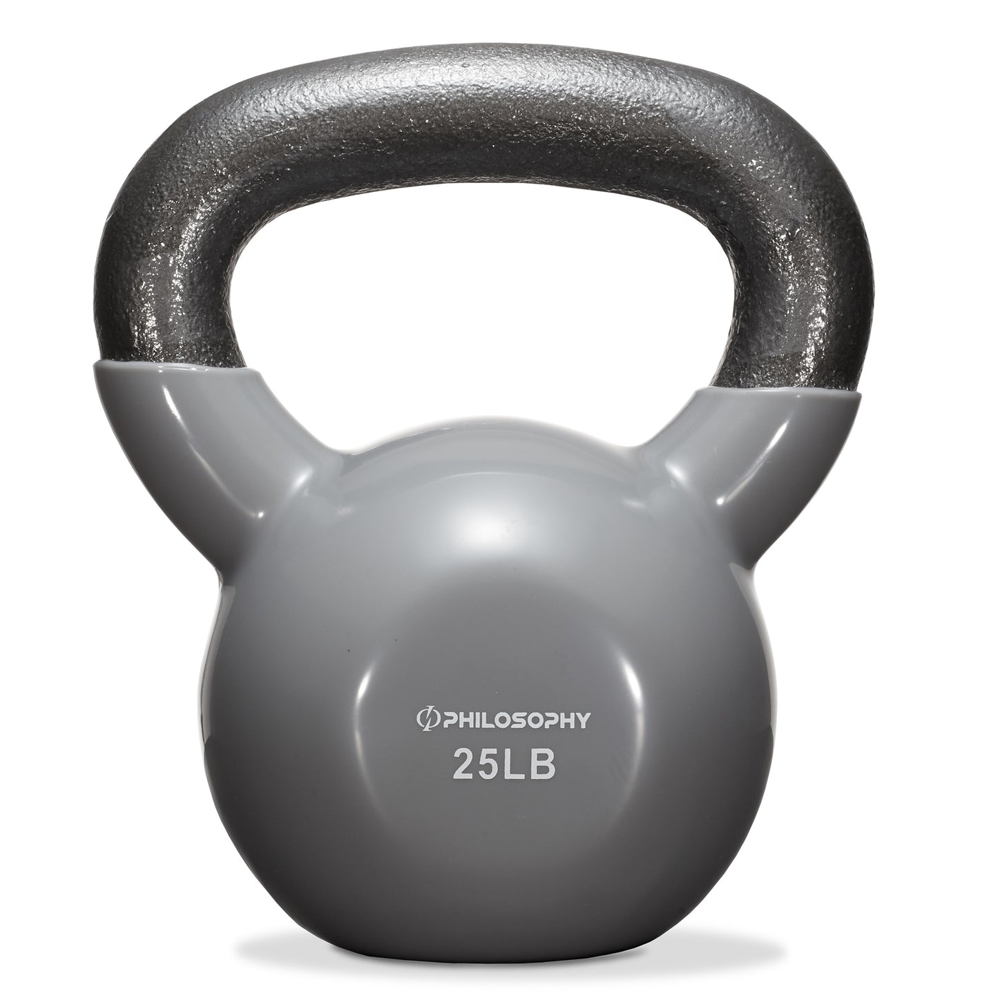 Vinyl Coated Cast Iron Kettlebell, 5 Lbs to 50 Pound Weights