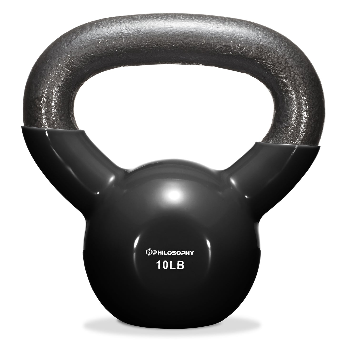 Vinyl Coated Cast Iron Kettlebell, 5 Lbs to 50 Pound Weights