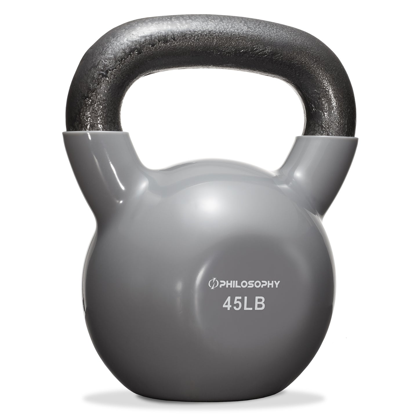 Vinyl Coated Cast Iron Kettlebell, 5 Lbs to 50 Pound Weights