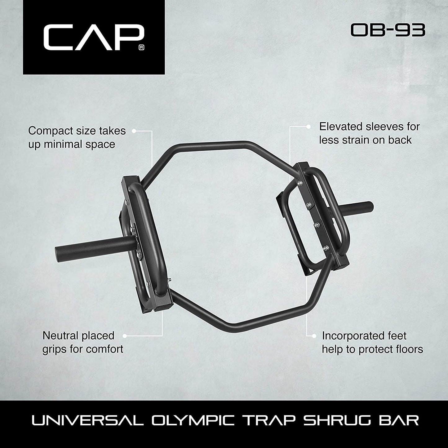 Olympic Trap Bar and Shrug Bar for Deadlifts