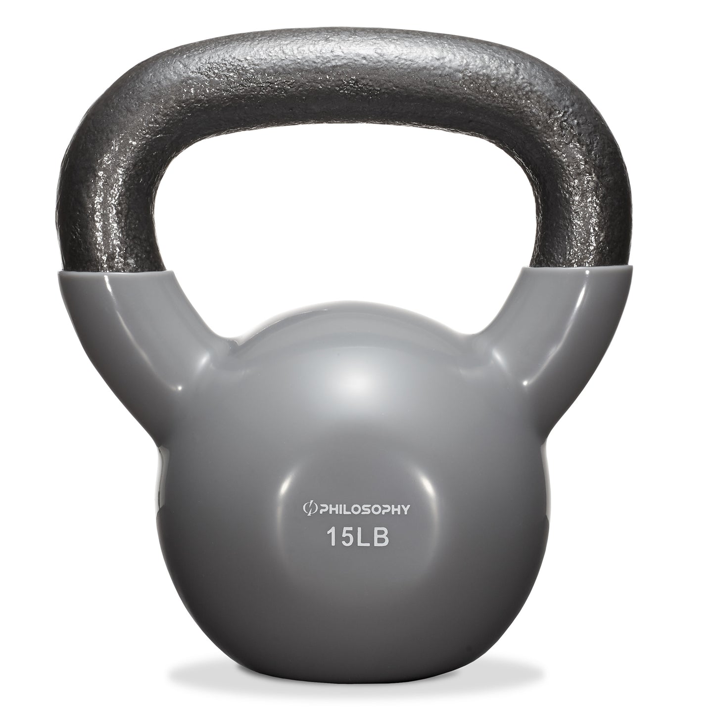 Vinyl Coated Cast Iron Kettlebell, 5 Lbs to 50 Pound Weights