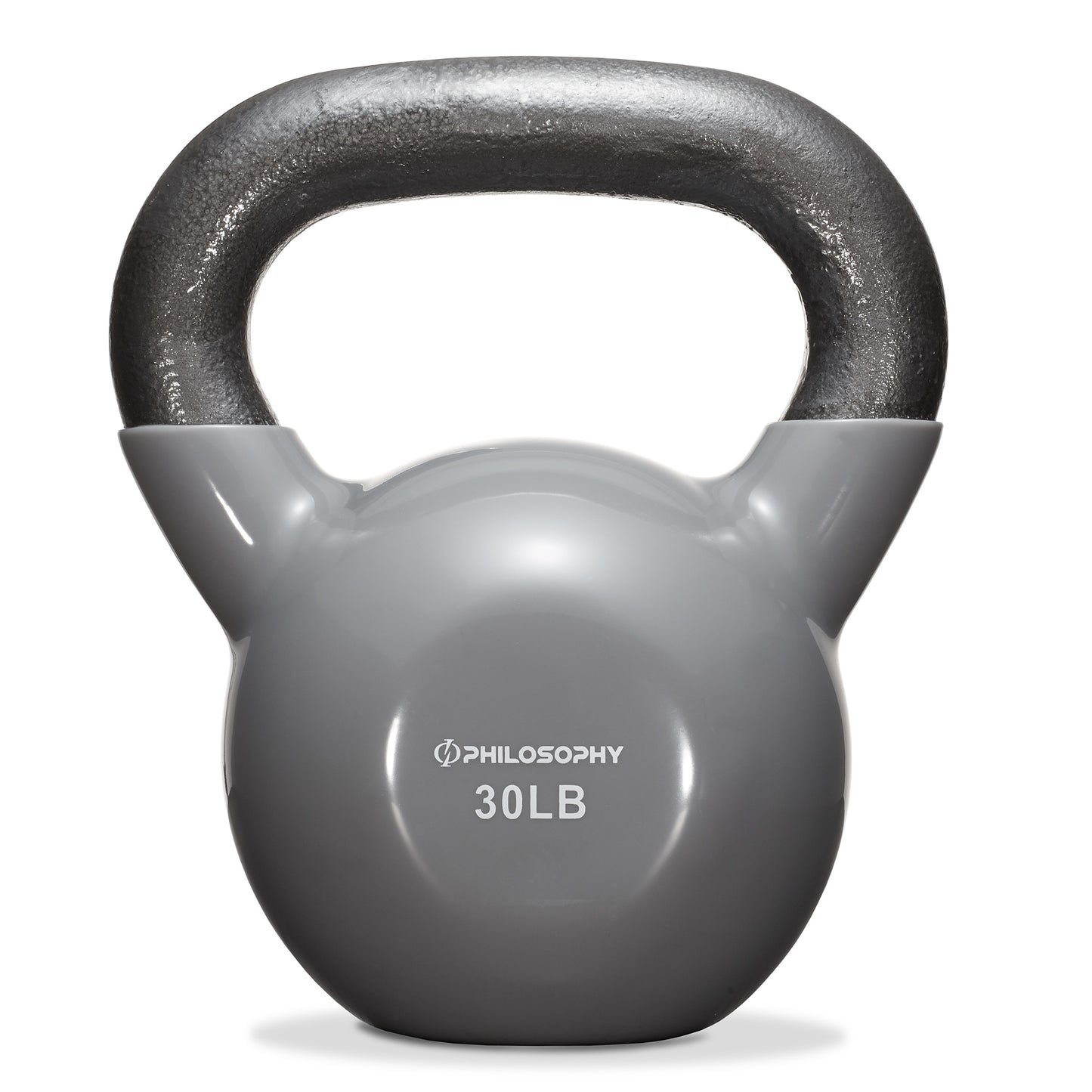Vinyl Coated Cast Iron Kettlebell, 5 Lbs to 50 Pound Weights