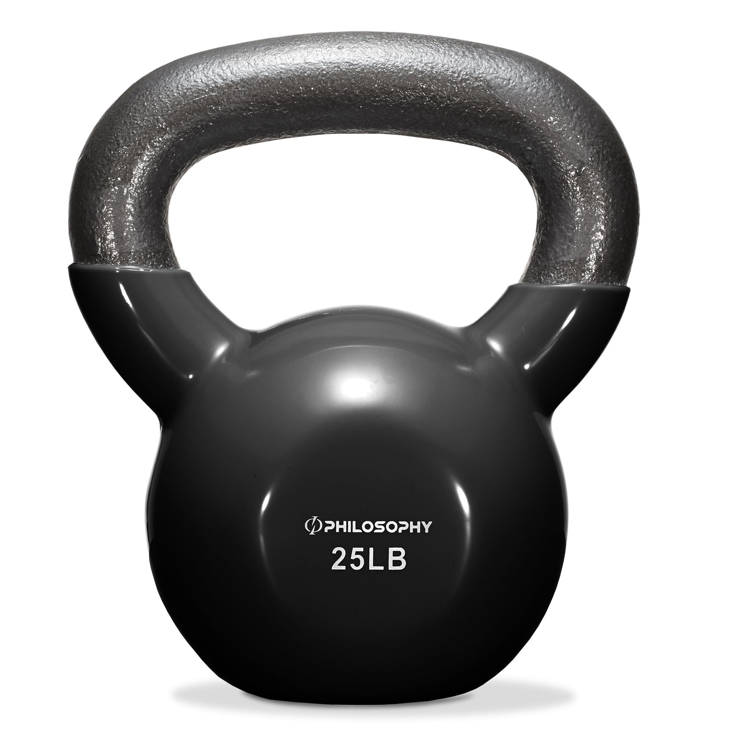 Vinyl Coated Cast Iron Kettlebell, 5 Lbs to 50 Pound Weights
