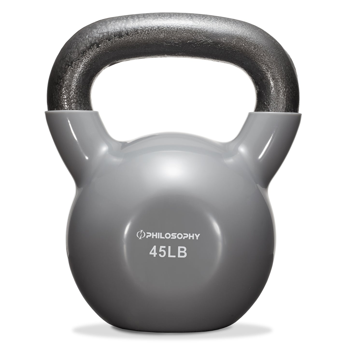 Vinyl Coated Cast Iron Kettlebell, 5 Lbs to 50 Pound Weights
